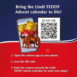 Lindt Teddy Bear Advent Calendar 250 gm
