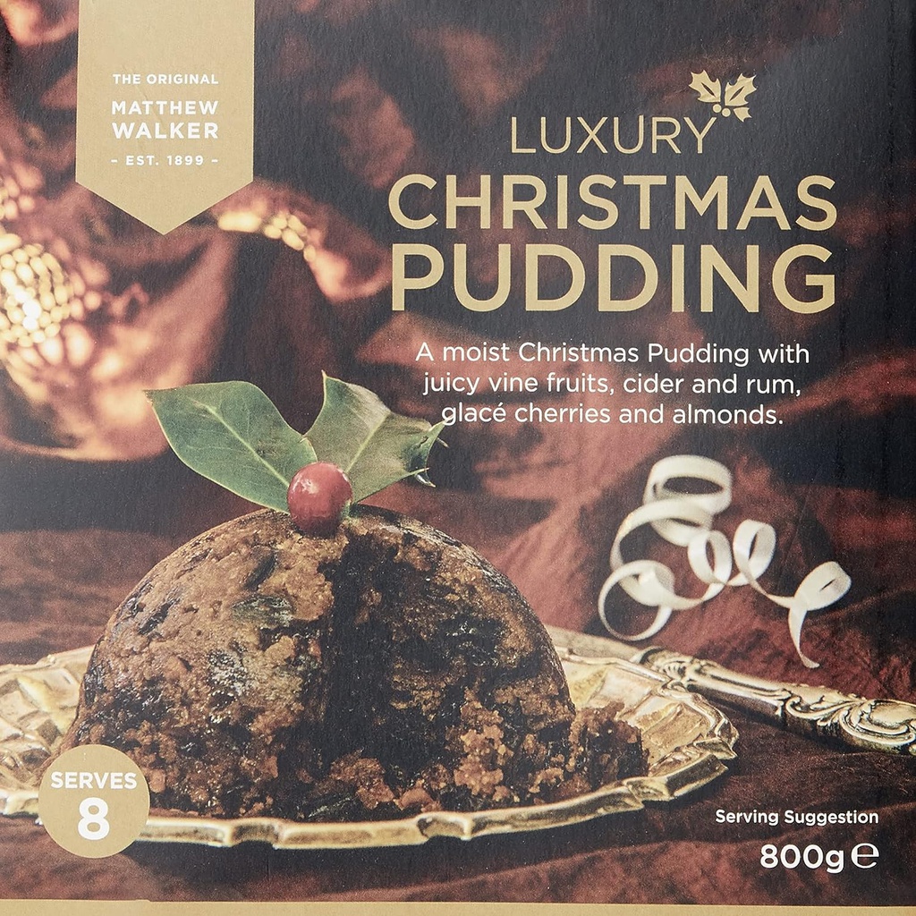 Walkers Luxury Pudding 800gm