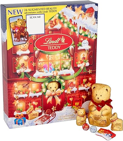 Lindt Teddy Bear Advent Calendar 250 gm